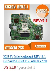 X751MA для ASUS материнская плата X751MD REV2.0 процессор материнской платы N2930 тест