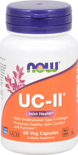 UC II В настоящее время FoodsNOW UC-II®Суставные капсулы для здоровья-60 Veg Aquamin®ТГ водоросли производные минералы кальций Стандартный куриный хрящ - Цвет: UC II