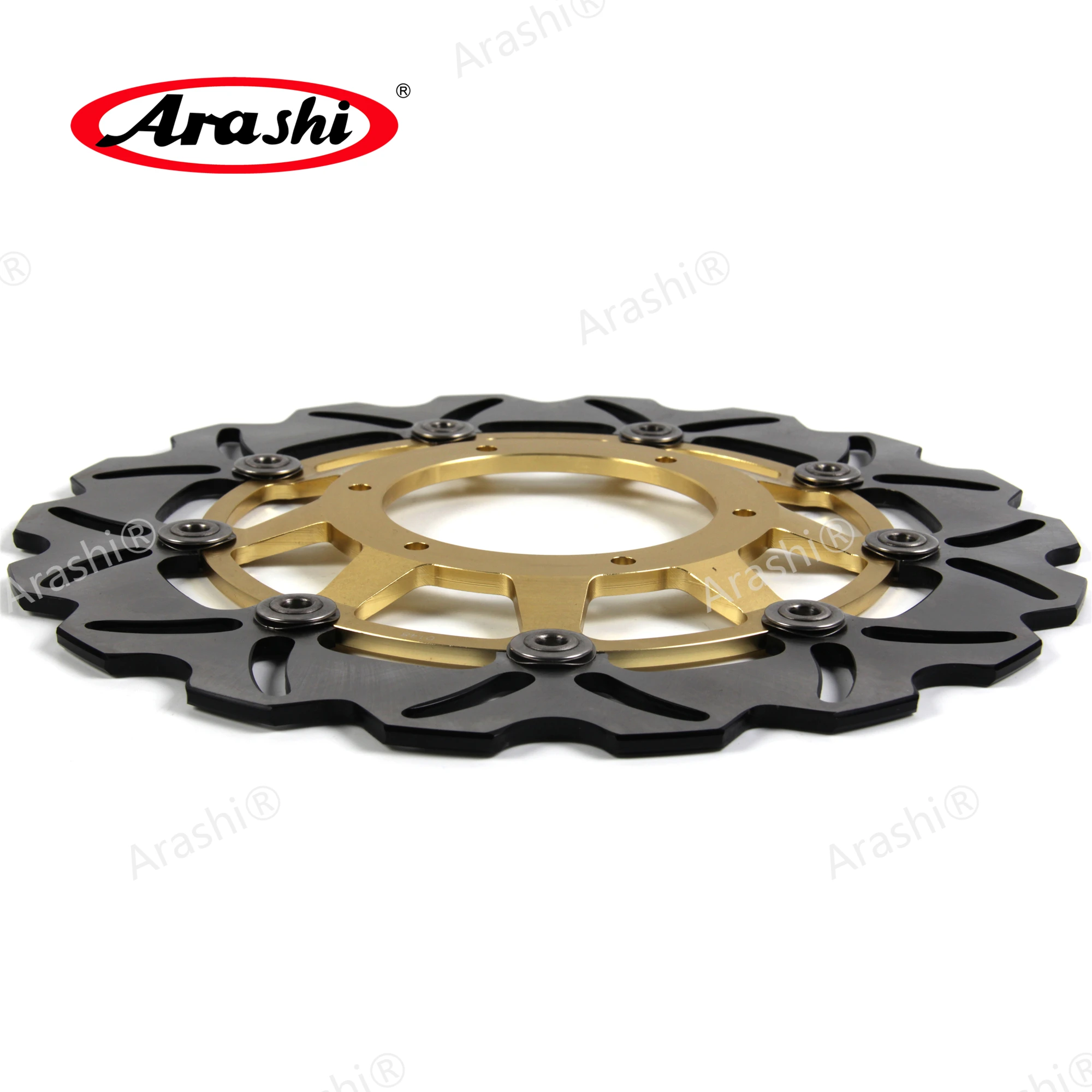 Arashi 1 комплект ЧПУ передние и задние дисковые тормоза для HONDA CBR F 600 2001 2002 2003 2004 2005 2006 2007 плавающие тормозные роторный диск CBR600F