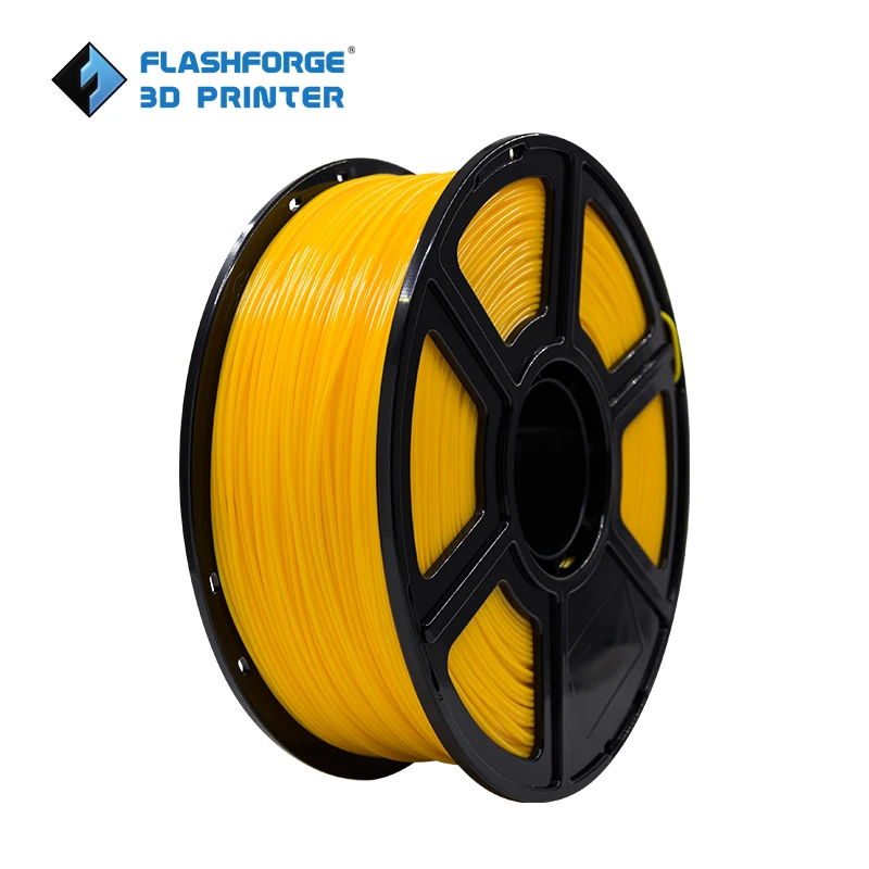 Flashforge ABS нити 1,75 мм 1 кг набор «сделай сам» для 3D принтеры - Цвет: ABS 1kg yellow