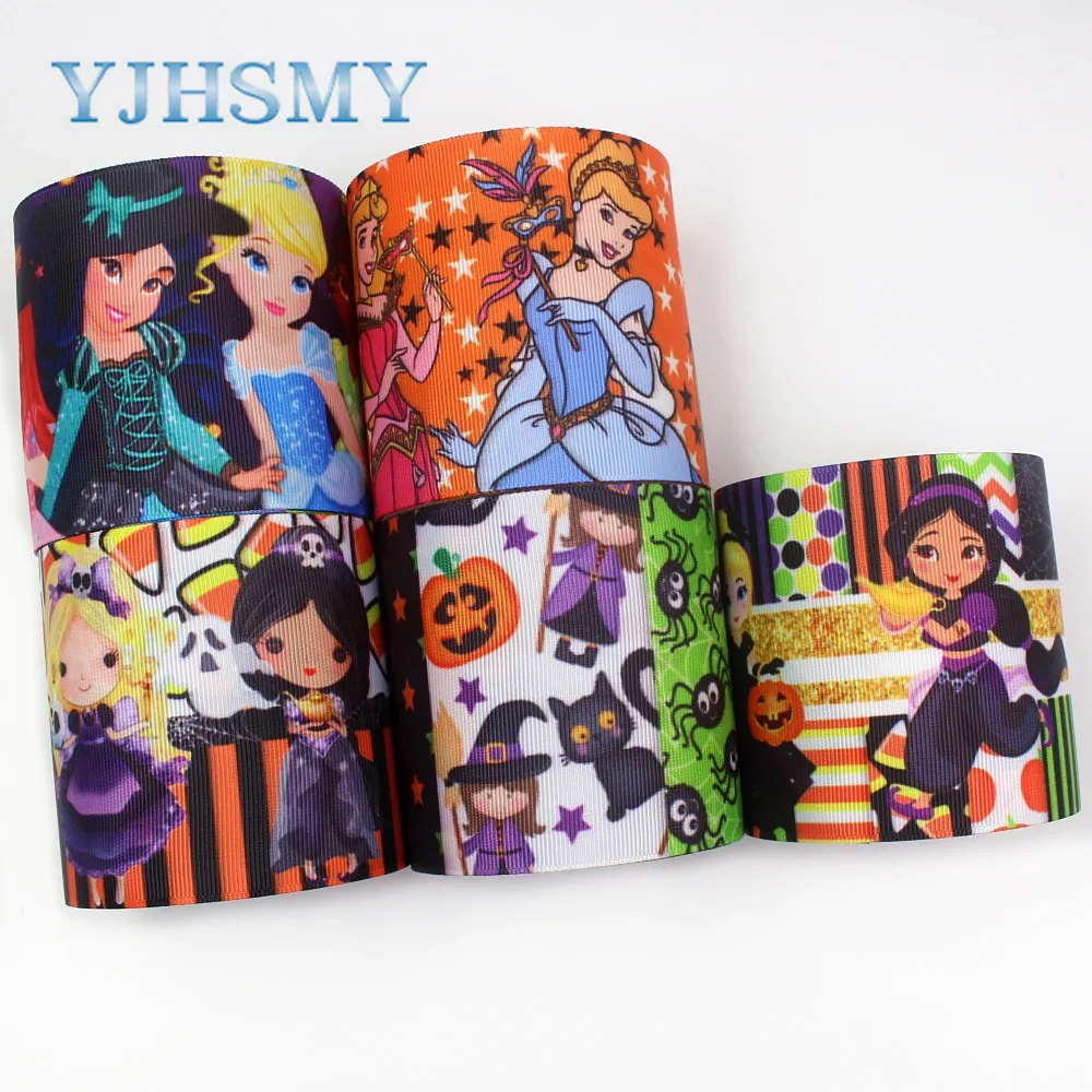 

I-19830-2014,3",5yardsCute pattern printed grosgrain ribbon packaging design, DIY accessories handmade materials