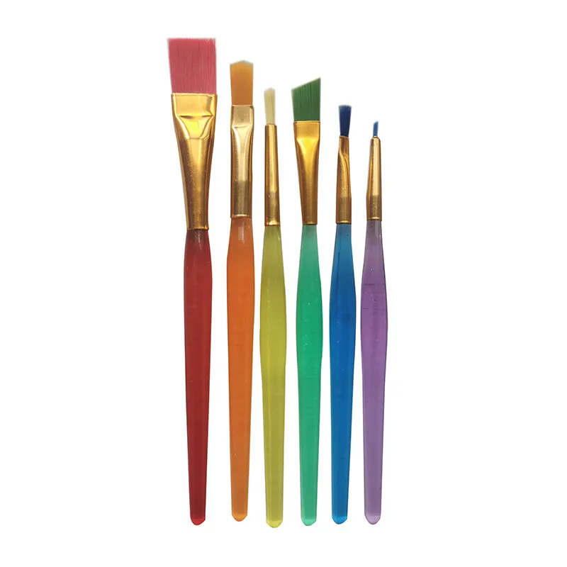 6 Pcs ��äȭ ���� �� �ƽ� �귯�� ��� DIY �̼� ��ǰ �ٸ� ��� ���Ϸ� ��� �귯�� ��Ʈ �׸� �̼� ��ǰ