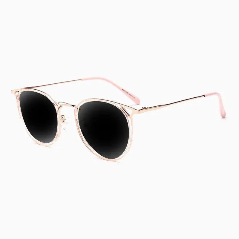 C39 sunglasses Новинка, O-Q, для клуба, Ретро стиль, для вождения, солнцезащитные очки для женщин и мужчин, корейские очки, круглые, TR90, полная оправа, солнцезащитные очки - Цвет линз: C39 sunglasses