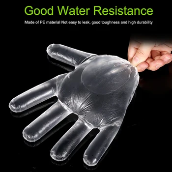 

1000pcs Transparent Disposable Gloves for Restaurant Kitchen BBQ Eco-friendly Food Cleaning Gloves Fruit Vegetable Gloves