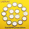 LKERAN 100Pcs/lot 25mm/1 inch Metal Rhinestone Button Bottle Cap Tray 16 colors Crystal DIY Handmade Craft Decoration Accessorie 2