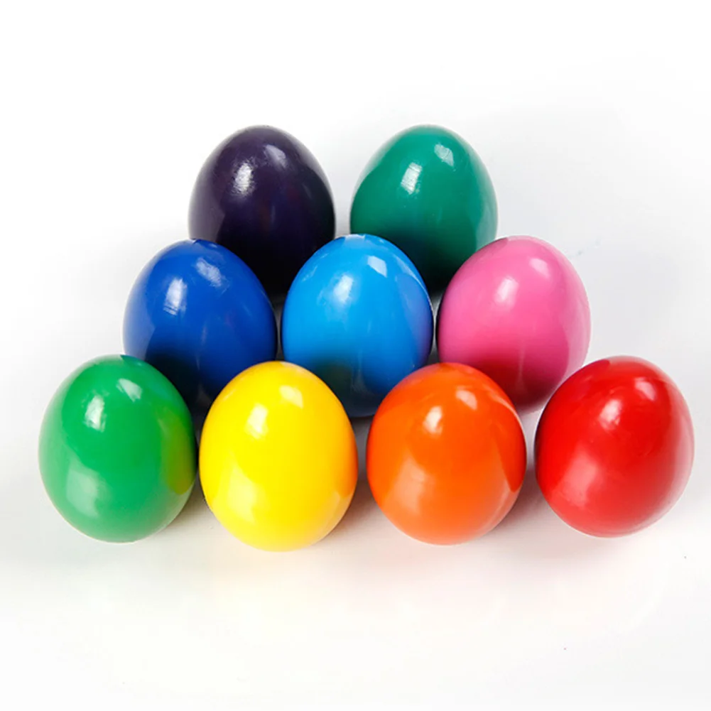 

Washable Crayons Children Finger Round Stackable Toddlers Kids Drawing Paint Educational Non Toxic Grip Egg Shape