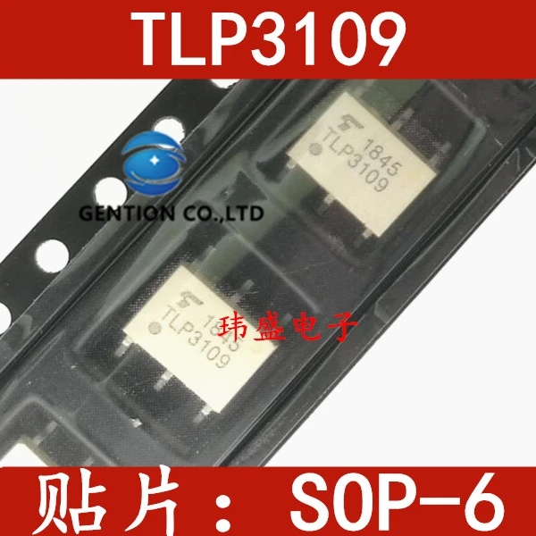 

10PCS TLP3109 P3109 SOP6 light coupling in stock 100% new and original