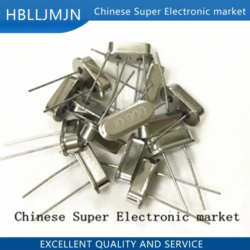10PCS 10MHz 10 MHz Mini Passive Resonator Quartz HC-49S Crystal Oscillator DIP-2 4Mhz 6Mhz 8Mhz 12Mhz 16Mhz 20Mhz 24Mhz 25MHZ
