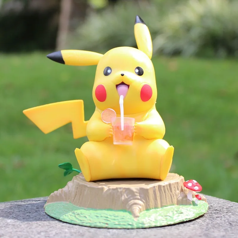 

Pokemon Pet Elf Pokemon Pikachu Leather God Garage Kit Model