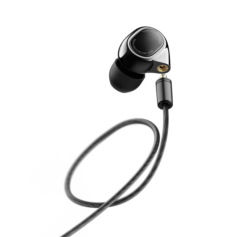 Xiaomi Hybrid Technology Four Units Audiophile Headphones Type C 3 5mm Bluetooth wired LDAC Hi Res Audio Earbuds with Microphone