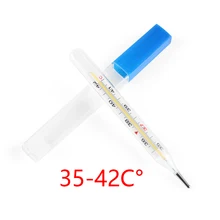 1 шт. 35-42C ° стекло ртуть термометр большой экран медицинский для измерения температуры тела домашнего здоровья монитор аксессуар