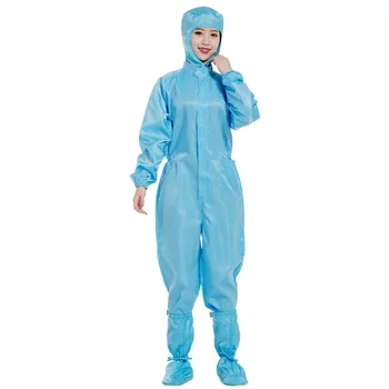 

Unisex Anti Static Protective Coveralls Medical Isolation Gown Protective Clothing Breathable Surgical Gown Dustproof Overalls