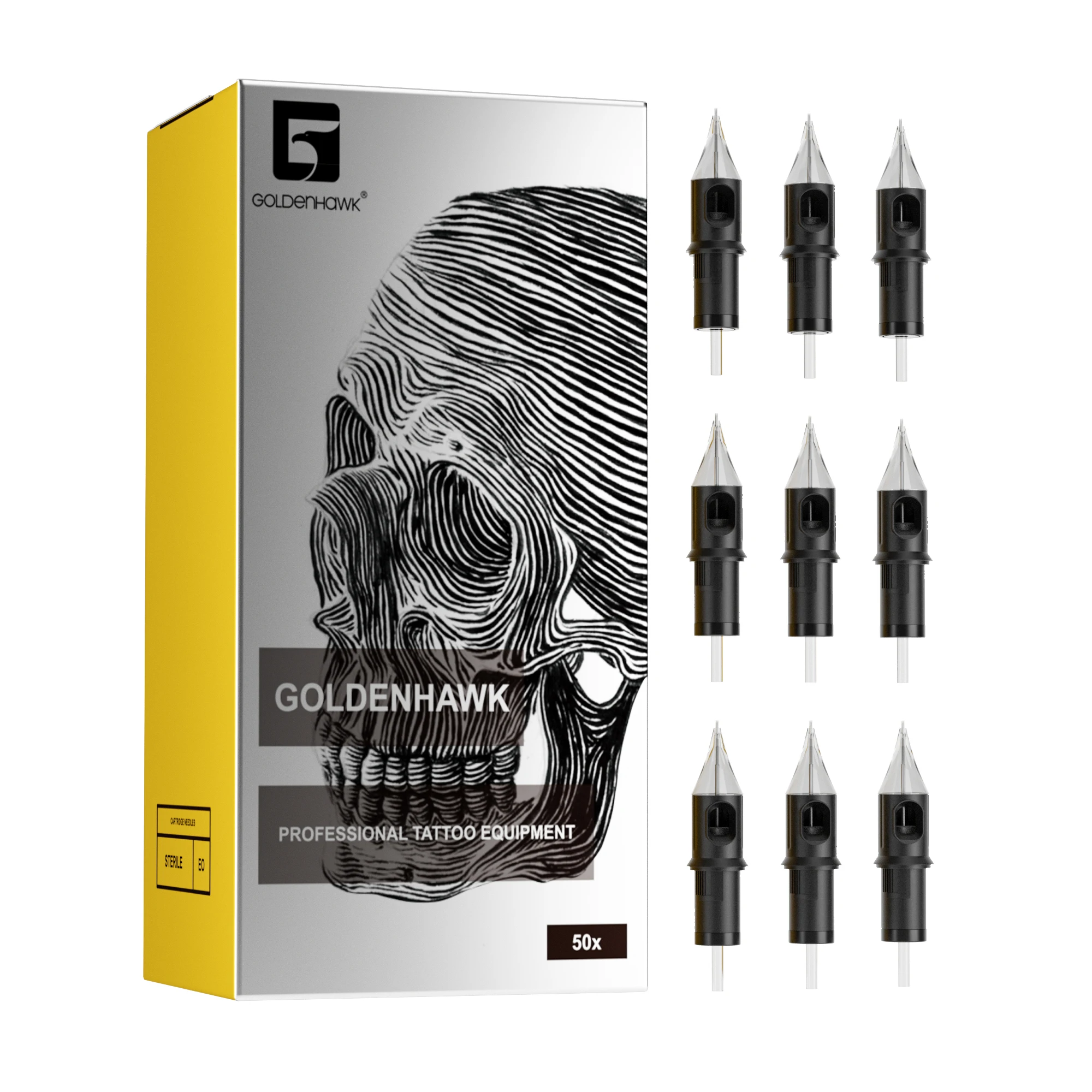 50PcsMixedKitTattooNeedlesRLRSRMM11012DisposableSterilized