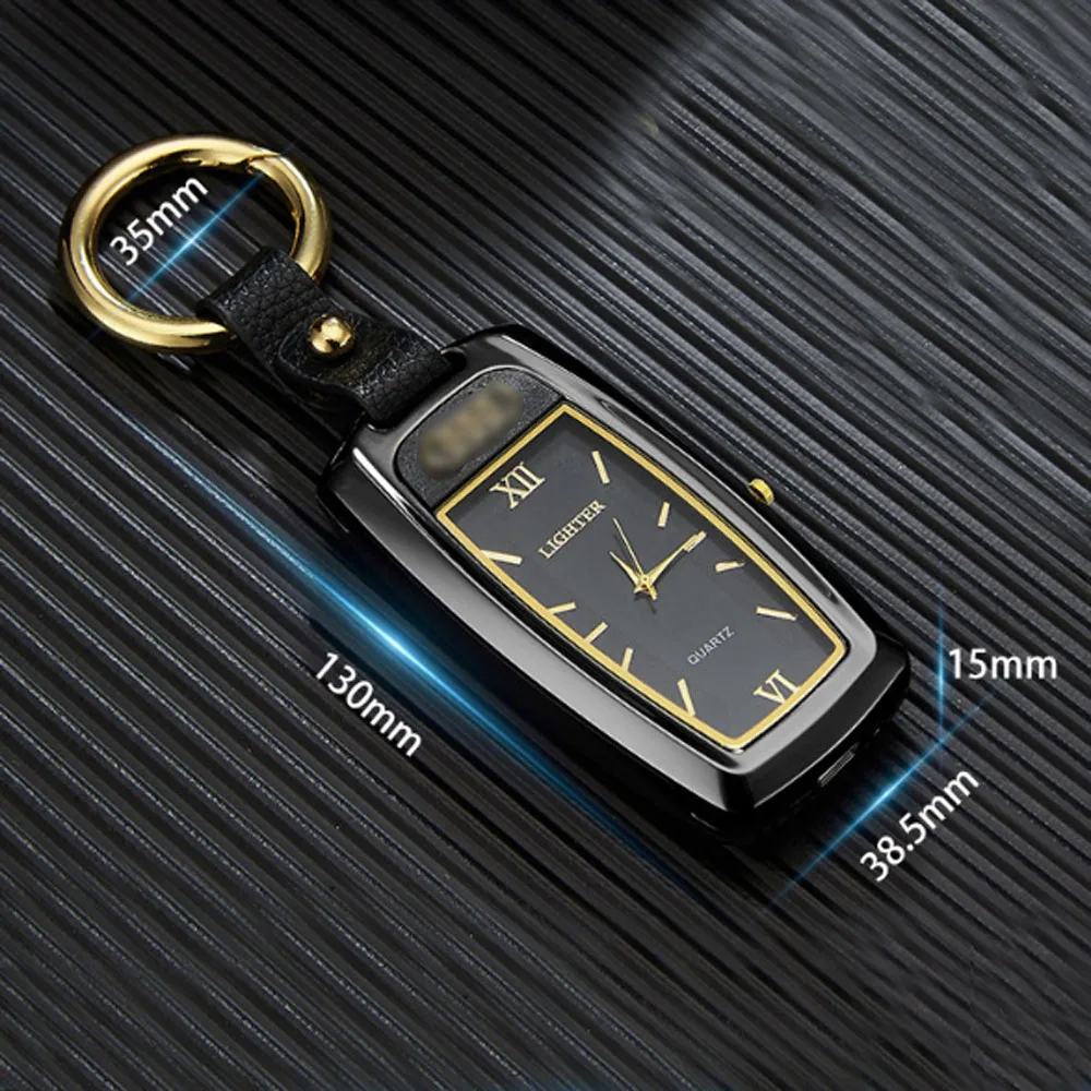 Многофункциональные часы USB прикуриватель фонарик