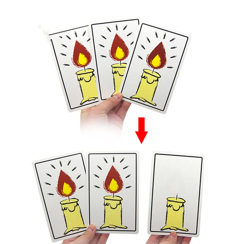 

Relighting Candles Free Shipping Magic Cards Magic Tricks Magic Props Amazing New Magic Toy Funny Kids Toys