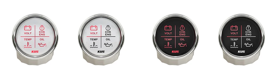 Kus 52mm medidor de alarme 9 32