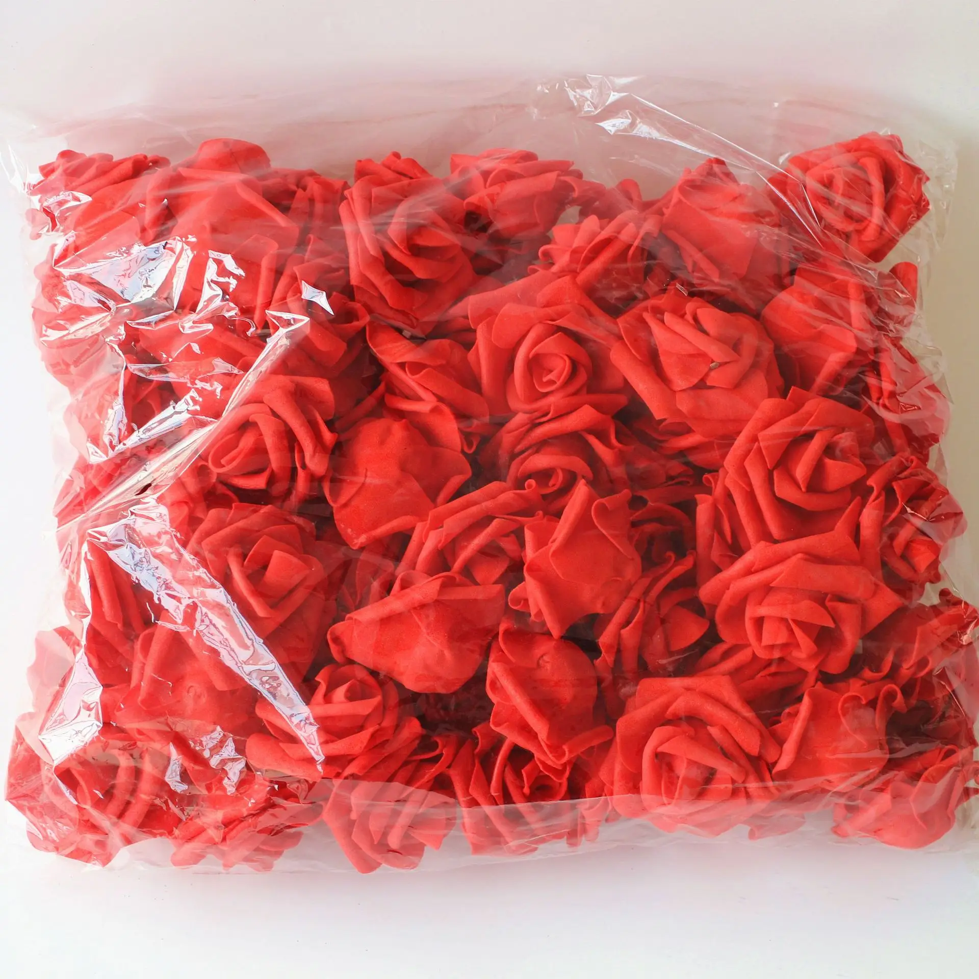 100pcs 6cm Large Foam Flowers Bulk Foam Roses Heads Decor Artificial Flowers Foam Rose Flowers Diy Foam Rose Bear Acceossories Artificial Dried Flowers Aliexpress