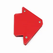 Soporte magnético de soldadura, herramienta de soldadura, posicionador de soldador, localizador de soldadura de potencia, 25LBS, 45/90/135 grados, 1 ud.