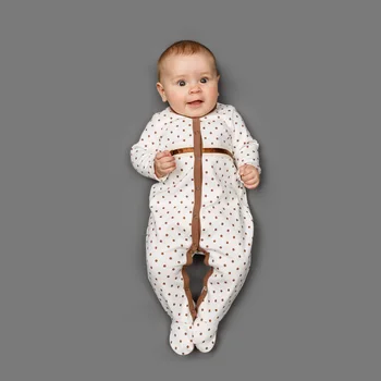 

Jumpsuit cotton cloth polka dot