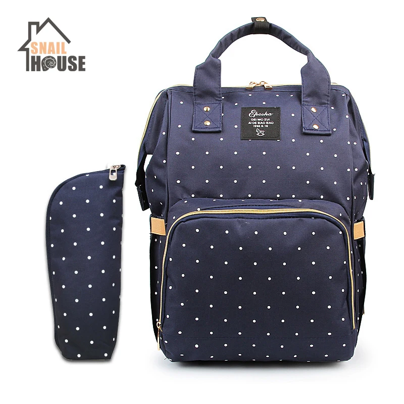 Snailhouse Mummy Bag Double Shoulder Multifunction Large Capacity Mother Bag Diaper Bag Mother Baby Out Nappy BagTravel Backpack Snailhouse Mummy Bag Double Shoulder Multifunction Large Capacity Mother Bag Diaper Bag Mother Baby Out Nappy BagTravel Backpack