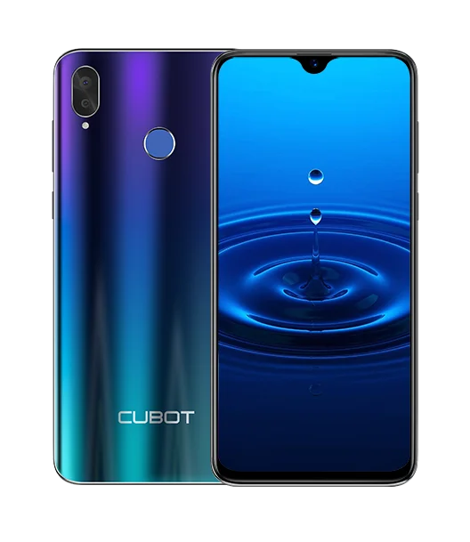 Gradient Смартфон Cubot R15 Android 9,0 Pie 6,26 ''19:9, водоотталкивающий экран MT6580P 2 ГБ+ 16 ГБ, двойная тыловая камера 13 МП 3000 мАч, хорошая - Цвет: Gradient