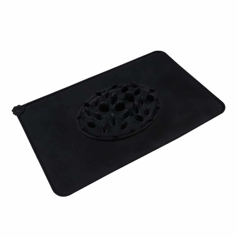Силиконовая противоскользящая миска для медленного кормления домашних животных, коврик, дозатор корма для домашних животных, Интерактивная кормушка для собак, лабиринт, коврик, инструмент для кормления домашних животных