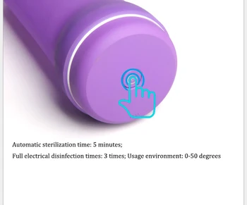 

Toothbrush Sterilizator Box Sterilizator Ultraviolet Ozone Sterilization USB charging UV toothbrush Sterilization