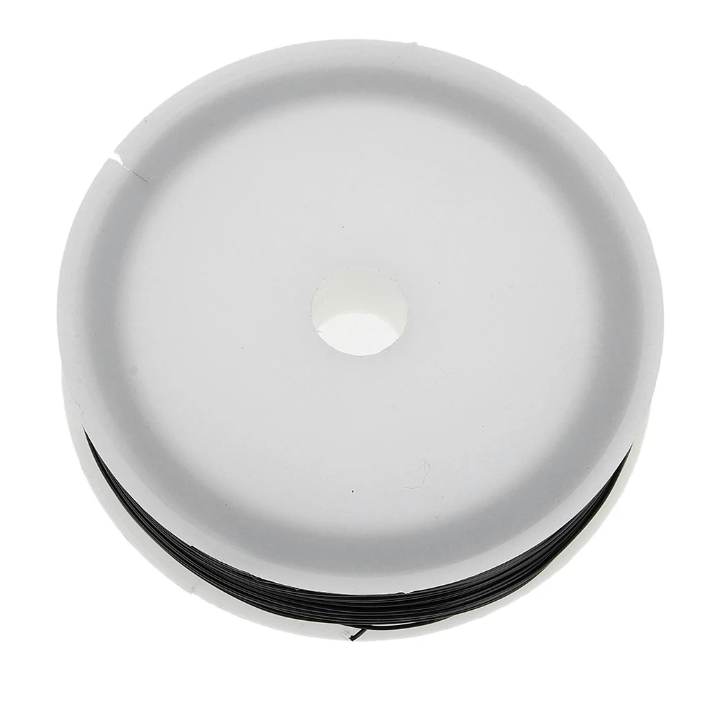 40m Length Iron Wire Thin Iron Line For DIY Hobby Model Making Tool Black