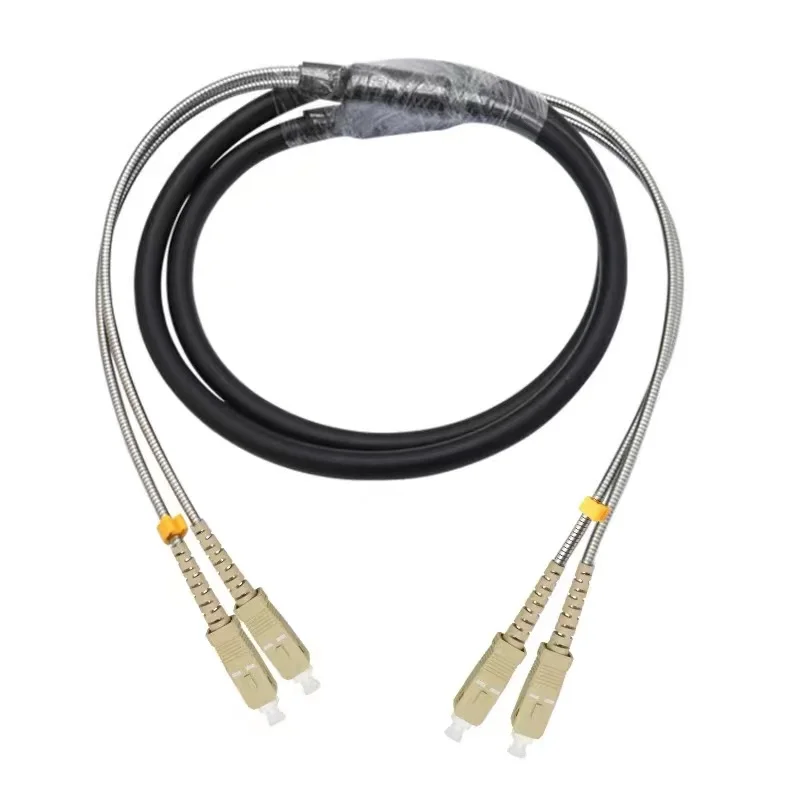 Outdoor CPRI Fiber optic Patch cord 2C 4C 40m SM OM3 OM4 OM2 LC SC FC ST 2 cores 4 fiber cable Singlemode FTTH FTTA jumper ELINK