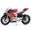 Maisto-vehículos estáticos de fundido a presión, juguetes modelo de motocicleta, escala 1:18, Ducati Panigale V4 S Corse ► Foto 1/6