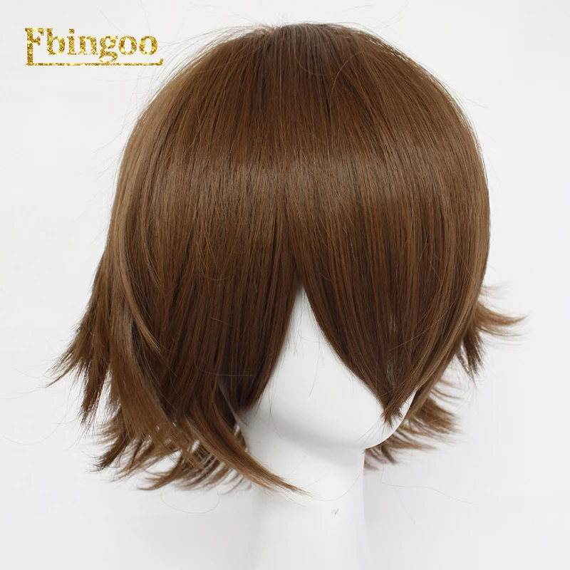 Ebingoo аниме вольтрон Легендарный Защитник Pidge парик короткий прямой коричневый Синтетический Косплей парик термостойкие волосы парики