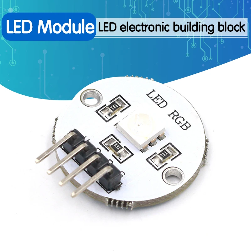 3 цвета RGB SMD светодиодный модуль платы 5050 полный трехцветный светодиод для arduino DIY