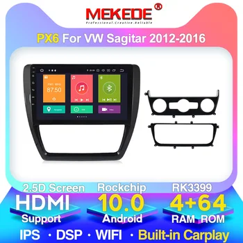 

MEKEDE 4+64G android 10 4G Car Radio Multimedia Video Player Navigation GPS for VW Volkswagen SAGITAR 2012 2013 2014 2015