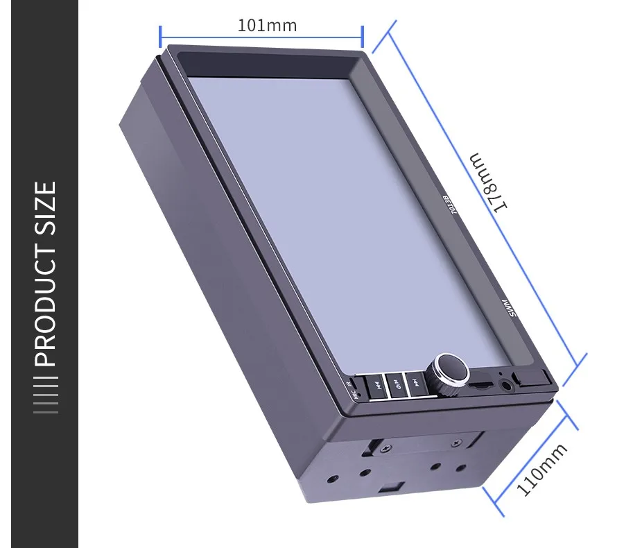 2 din Авто " Bluetooth MP5 плеер Mirrorlink автомобильный Радио Громкая связь мульти Аудио режим воспроизведения Поддержка Siri Countrol с камерой