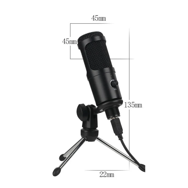 High sampling rate computer USB microphone For