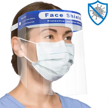 

10Pcs Full Face Mask Anti-fog splash-proof Dust-proof Transparent Face Shield Protective Cover Eyes Face Multipurpose Safey Mask