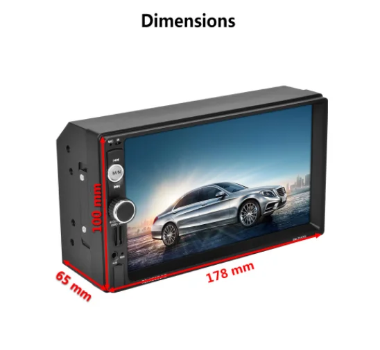 Best 20pcs 7 inch Car GPS Navigation FM Bluetooth  Map Navitel Europe Sat nav  gps navigators RK-7157G 7157G 4