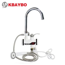 3000W Electric Instant Water Heater Tap Shower Hot Faucet Kitchen