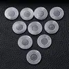 18 Pcs Furniture Bumpers Round Shape Glass Table Pads Transparent Plastic Rubber Mat Non-slip Soft Grip Pads for Wall ► Photo 2/6