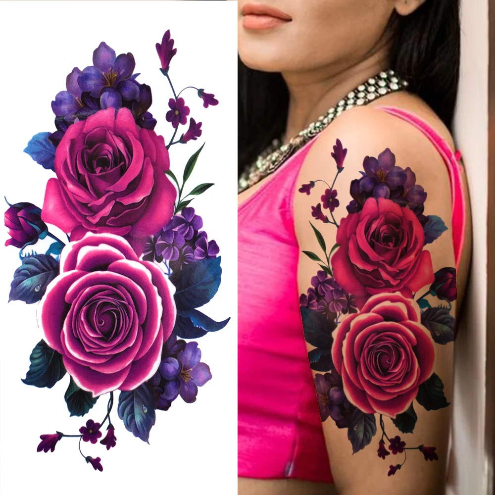 Discover 77+ lily and rose tattoo super hot esthdonghoadian