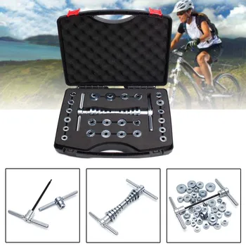 

25pcs Cycle Bearing Press Set For Wheels/Hub Bearing Installation Bicycle Soft Tail Frame Turning Point Bearing Hub Assembly Too