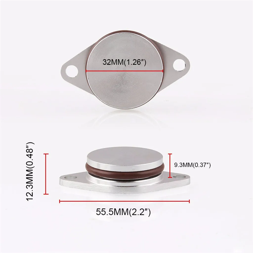 6x33mm Auto Replacement Parts For Swirl Blanks Flaps Repair Delete Kit resistant to engine oils and high and low temperatu