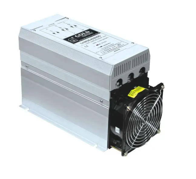 

three phase solid state relay with heatsink and fan
