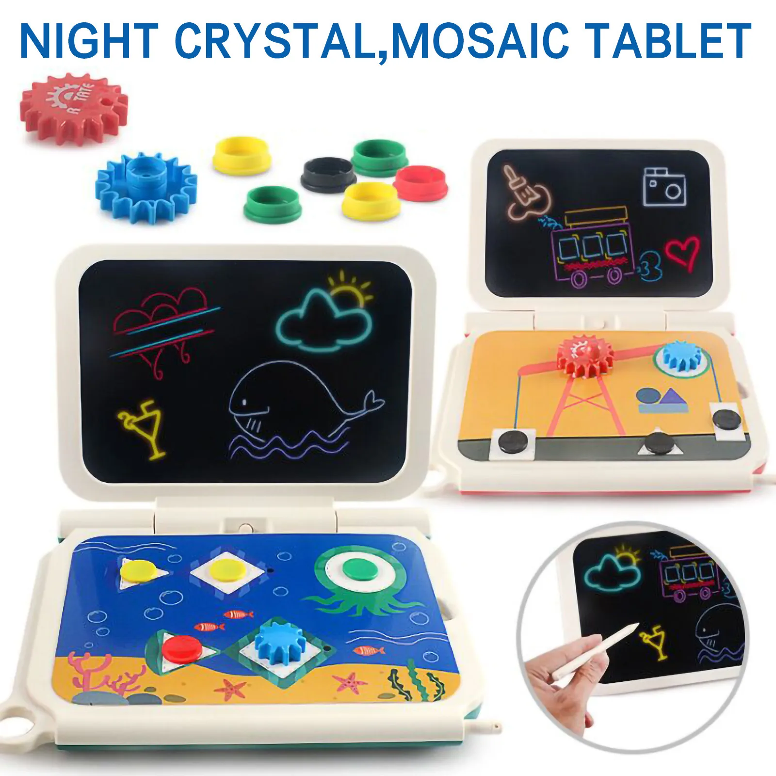 Электронная доска для рисования набор письма с ЖК-экраном Многофункциональный