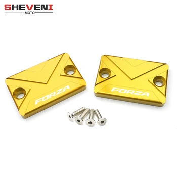 

For HONDA FORZA300 FORZA 125 300 2017 2018 2019 Motorcycle CNC Front Brake Fluid Reservoir Oil Cup Cap Master Cylinder Cover