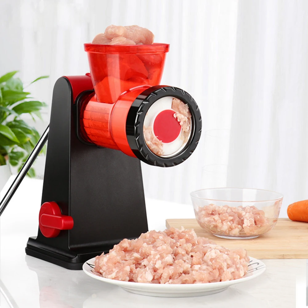  Multifunction Meat Chopper Manual Meat Grinder Sausage Stuffer Household Beef Sausage Pasta Maker M - 4000367475674
