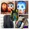 Great White Shark School Bags Set 3Pcs Kid Cool Underwater Animal Backpack Student Book Bag Child Crossbody Satchel 5