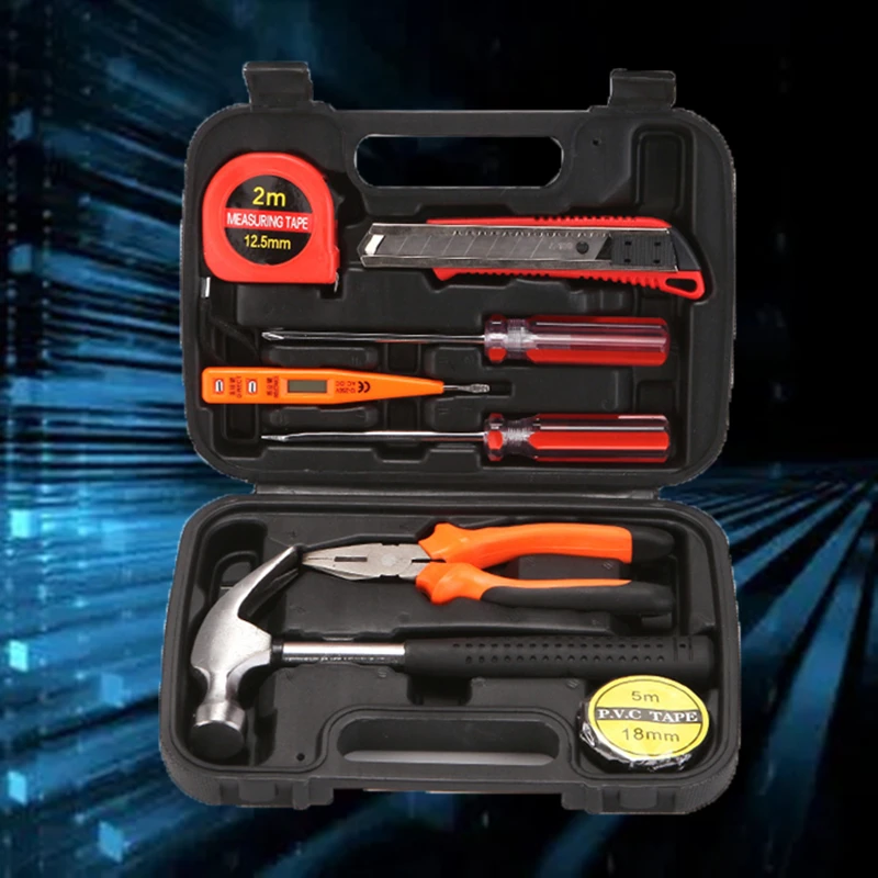 

Daily Household Tool Set Toolbox Set Hardware Electrician Small Maintenance Combination Car Repair Tools Screwdriver Set Daily