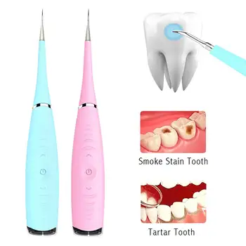 

Ultrasonic Electric Sonic Dental Scaler Tooth Calculus Remover Cleaner Tooth Stains Tartar Tool Whiten Teeth Tartar Remove