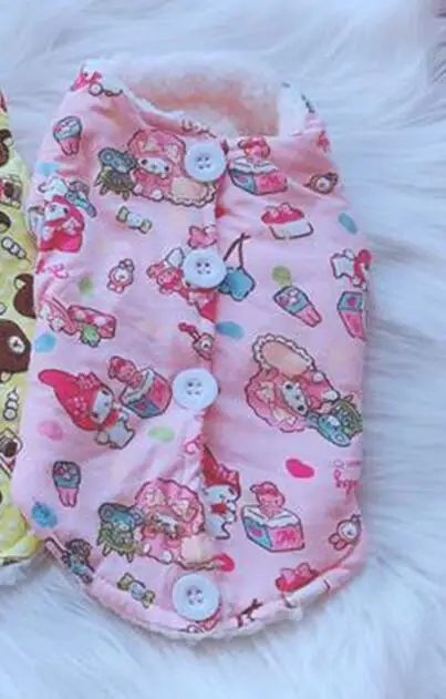 Зимний жилет для собак, пальто, одежда для собак, одежда для кошек, щенков, чихуахуа, Йоркцев, одежда для пуделя, бишона, померанского шнауцера, Мопса - Цвет: Girl